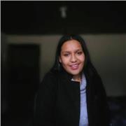 Profesora de inglés con experiencia en clases virtuales para niveles A1, A2, B1